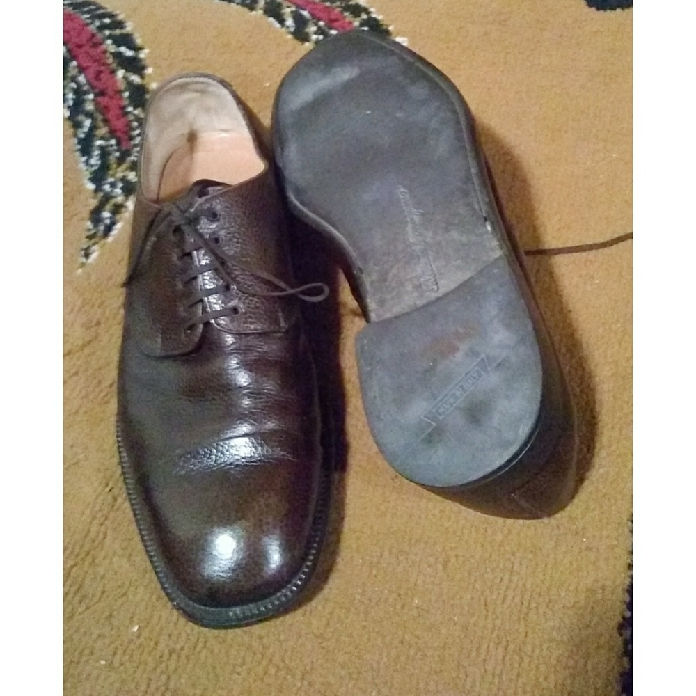 SALVATORE FERRAGAMO STUDIO BROWN OXFORDS - Picture 4 of 6